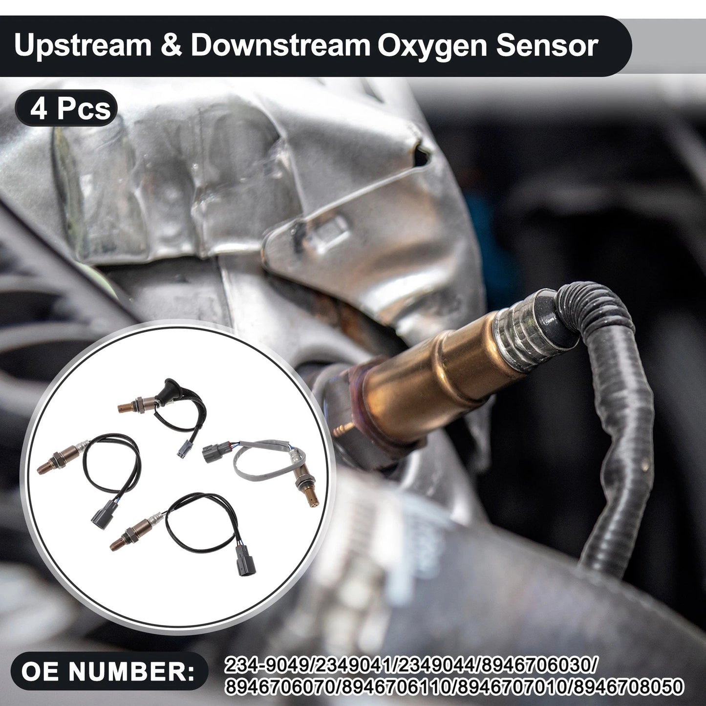 Oxygen Sensor Upstream & Downstream for Toyota RAV4 (2006–2012)
