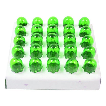10Pcs T10 194 168 W5W 159 Green Glass Halogen Bulbs for Car Side Light Lamp