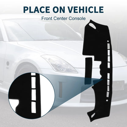 Dash Cover Mat for Nissan Fairlady Z33 350Z Sun Protector (2003-2009)