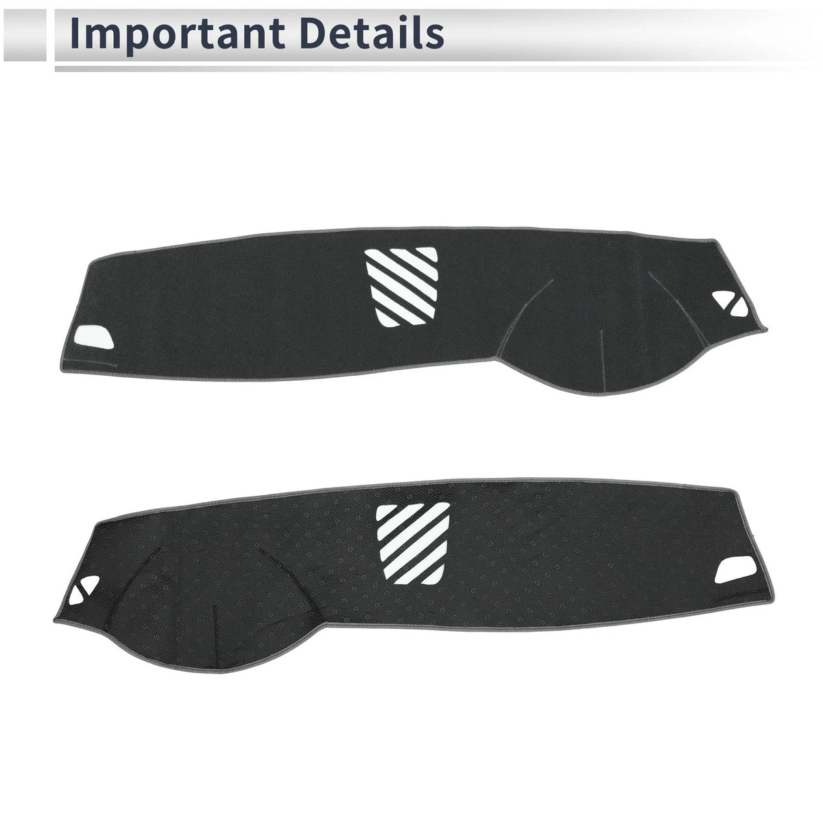 Dashboard Cover Mat for BMW 5 Series F10 F11 (2010-2017) Sun Protector Gray