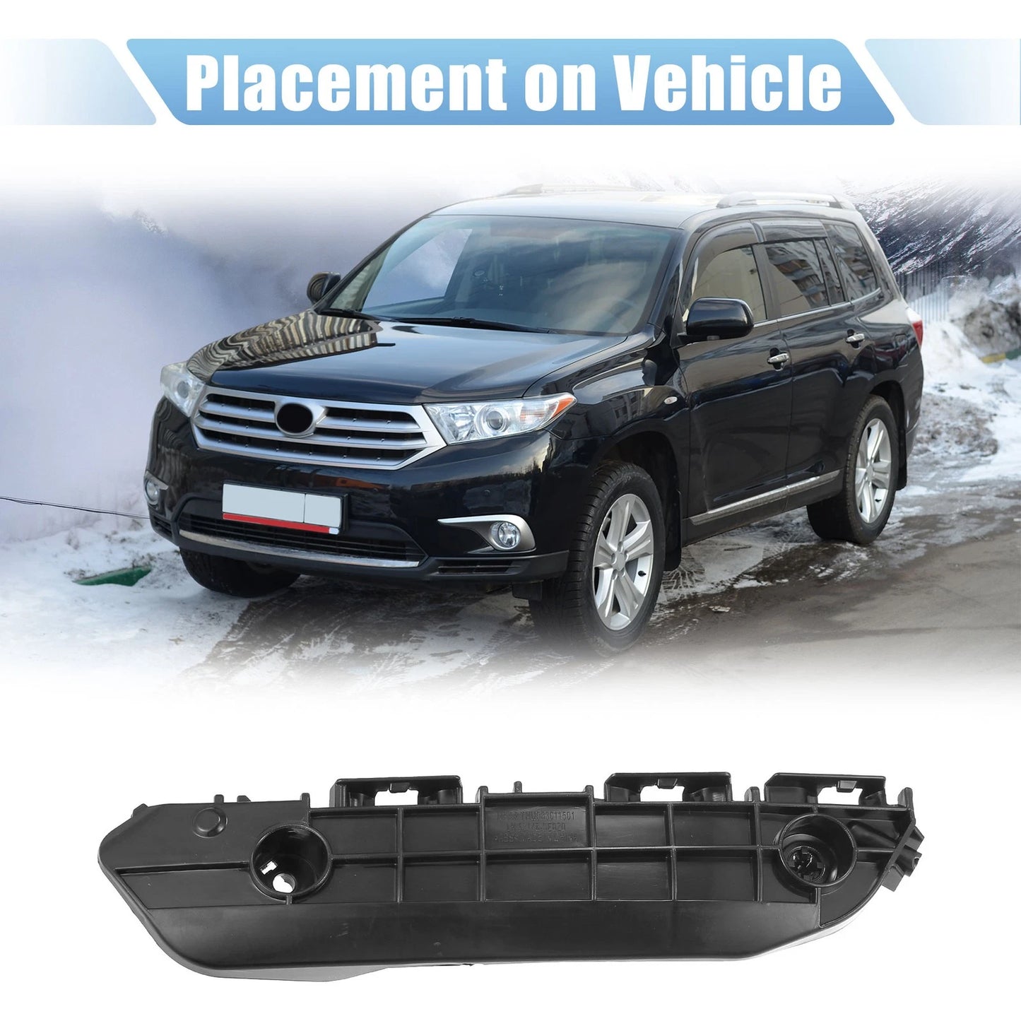 Bumper Bracket Retainer Spacer for Toyota Highlander (2008-2010)