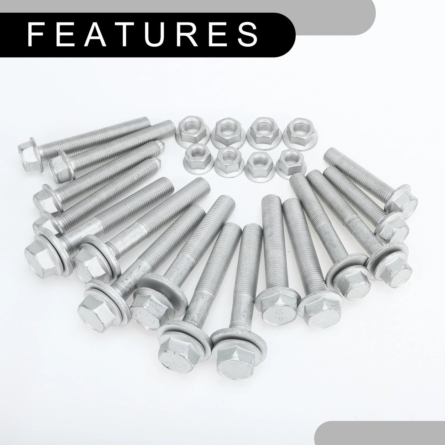 Front Crossmember Subframe Bolt Kit for Dodge Caliber (2007-2012)