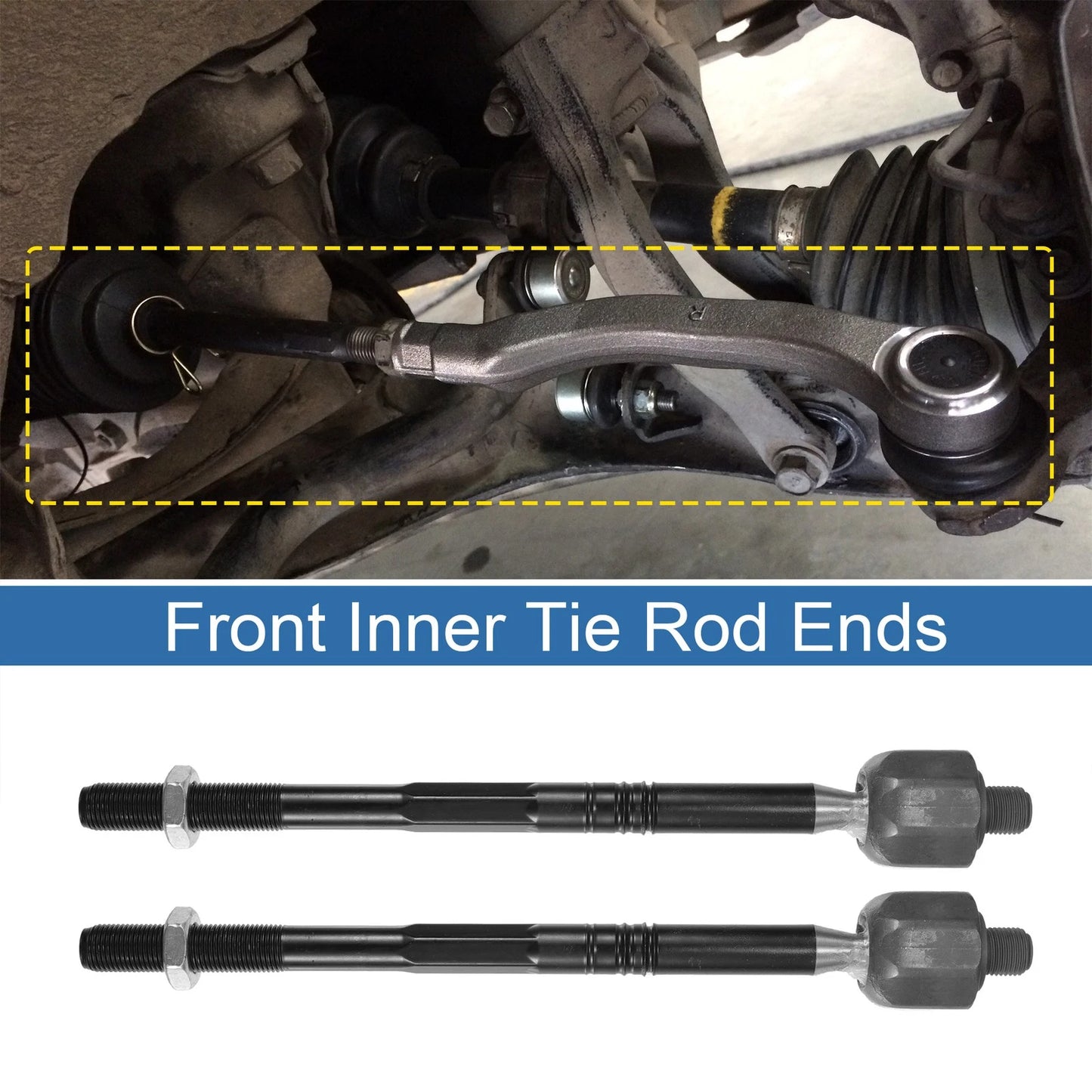 Front Inner Tie Rod End Links for Chevrolet Cruze (2011-2015)