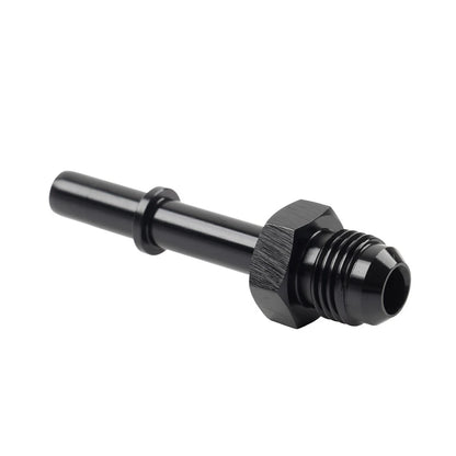 6AN Male to 3/8" Male SAE Quick-Disconnect EFI Fuel Rail Fitting for Make & Model