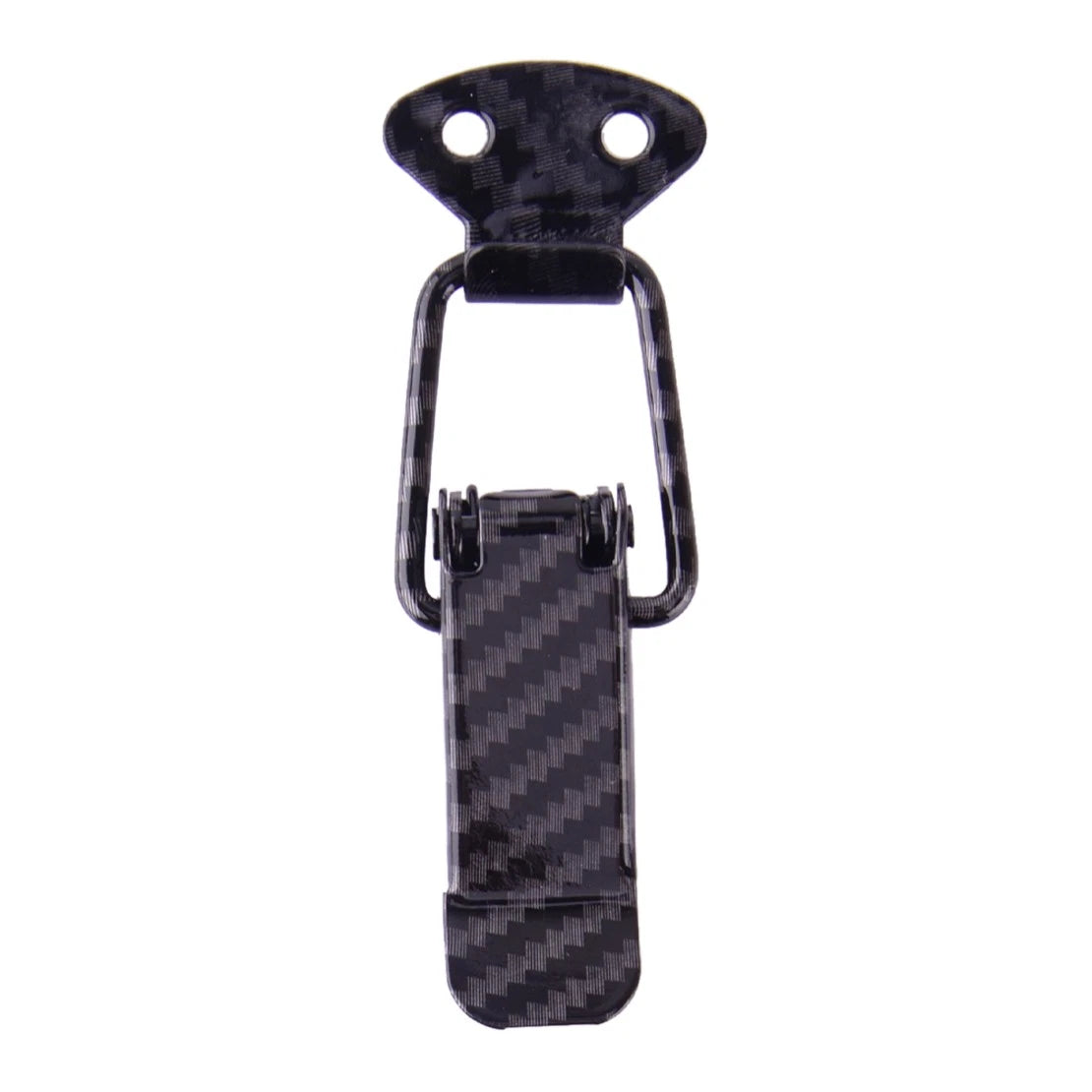 2 x Carbon Fiber Style Bumper Trunk Quick Release Fasteners for Universal Fit