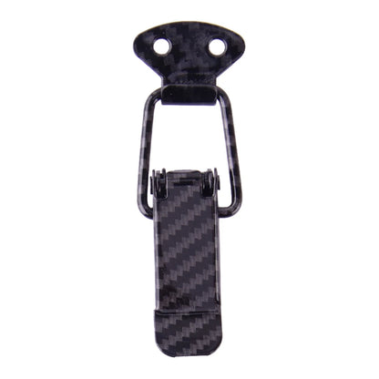 2 x Carbon Fiber Style Bumper Trunk Quick Release Fasteners for Universal Fit