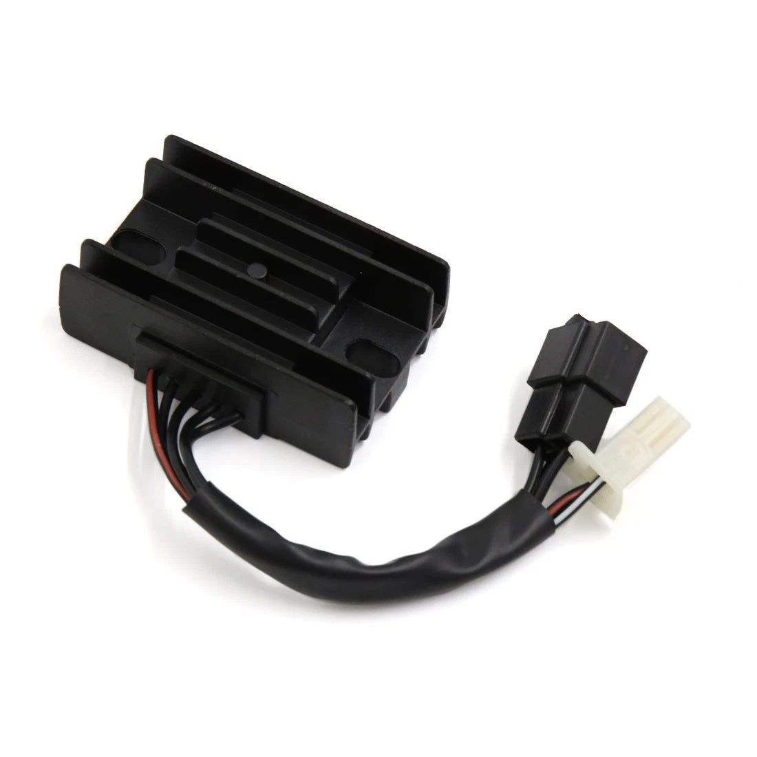 3 x Terminals Wiring Voltage Regulator Rectifier Black for Suzuki GN125