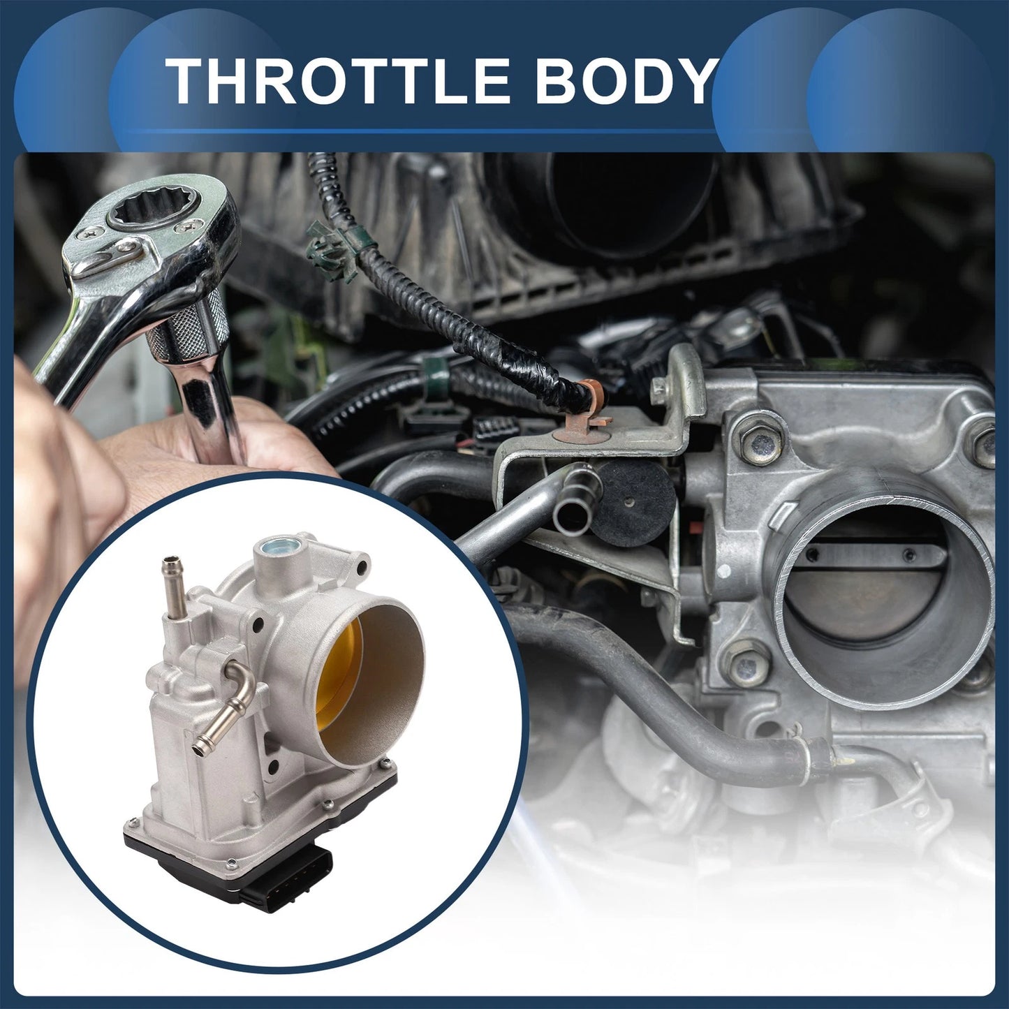 Throttle Body for Lexus ES330 RX330 3.3L Toyota Camry (2004–2006)