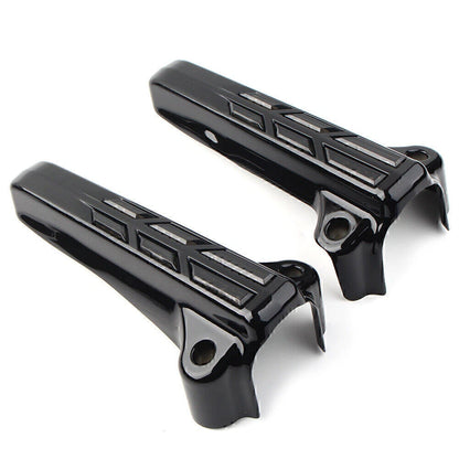 Front Lower Fork Leg Covers LED Smoke Light for Harley FLHR FLHTK FLHX (14-20)