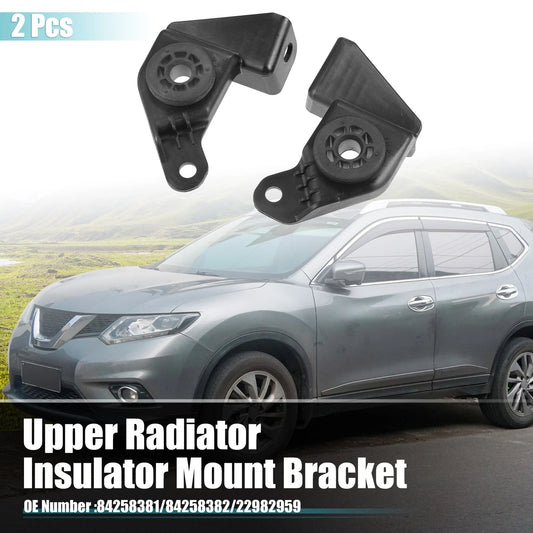 2 x Passenger Side Radiator Upper Bracket for Chevrolet Malibu