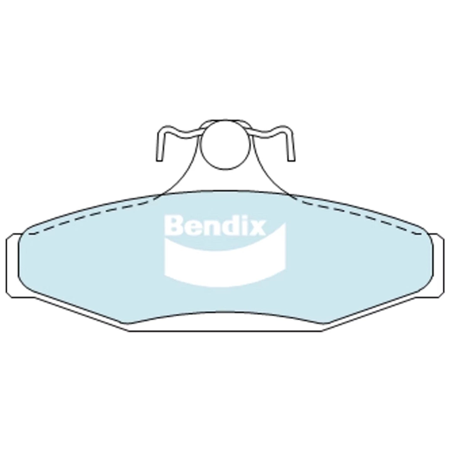Rear Disc Brake Pad Set GCT for Ford LTD AU BA BF DF DL (1995-2007)