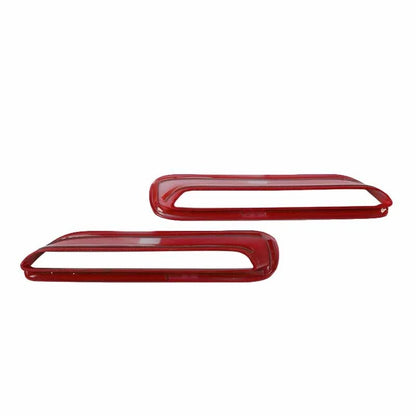 Air Vent Grille Edge Hood Waterfall Scoop 2 x for Dodge Challenger (2009-2014)