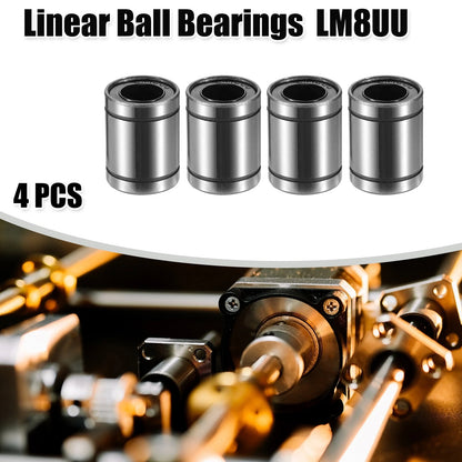 4 x LM16UU 16x28x37 Car Linear Ball Bearings for Car