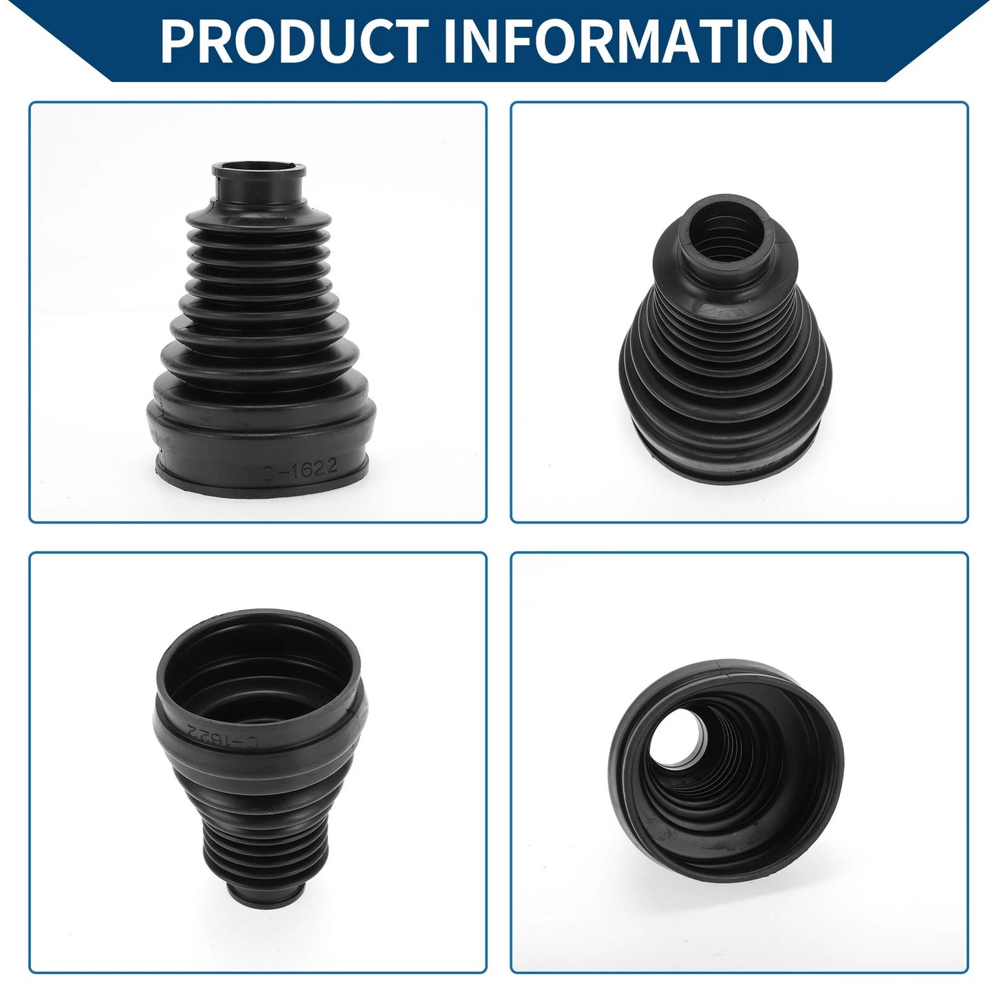 Inner CV Joint Boot Kit with Clamps for Porsche 911 (2011-2016)