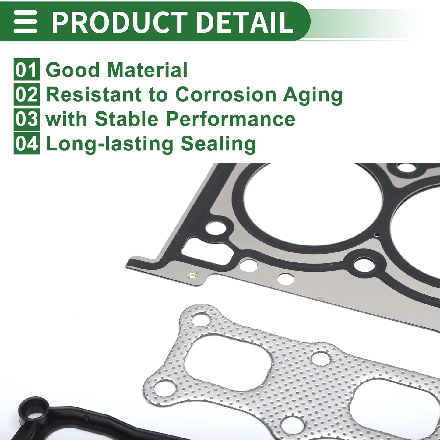 Engine Valve Cover Gasket Kit for Dodge Avenger 2.4L SXT (2008-2014)