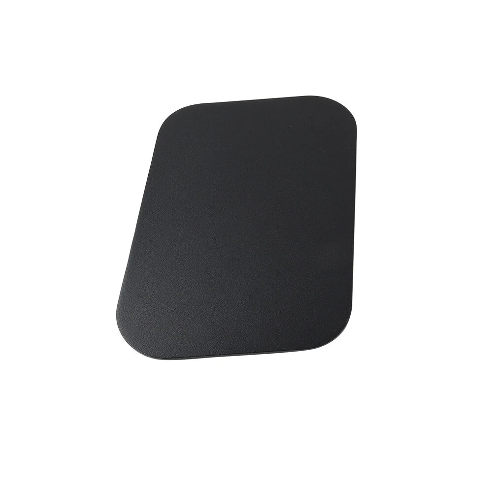 CNC Black Right Side Number Plate Panel Cover for Motorcycle Universal