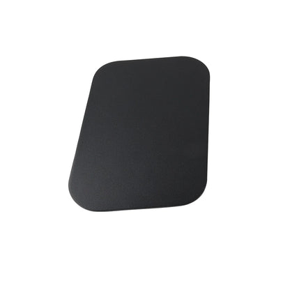 CNC Black Right Side Number Plate Panel Cover for Motorcycle Universal