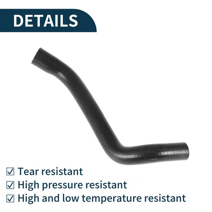 Radiator Hose Coolant Pipe for Volvo XC90 (2003-2005) Rubber Black 1 Pcs