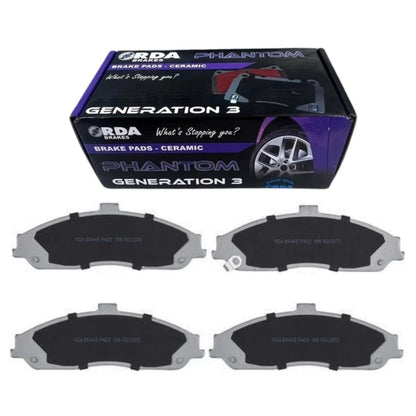 Front Brake Pads for Ford Falcon BA FPV GT XR6T XR8 (2002–2005)