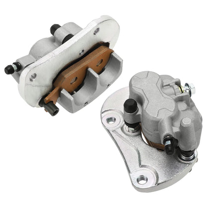 Pair Front Brake Caliper W/Pads for Can-Am Maverick 1000R (2014–2018)