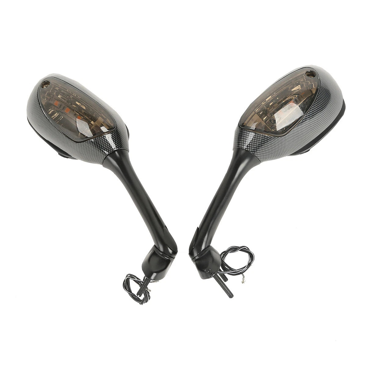 Rearview Mirrors with Turn Signals for Suzuki GSXR600 GSXR750 GSXR1000 (2005-2025)