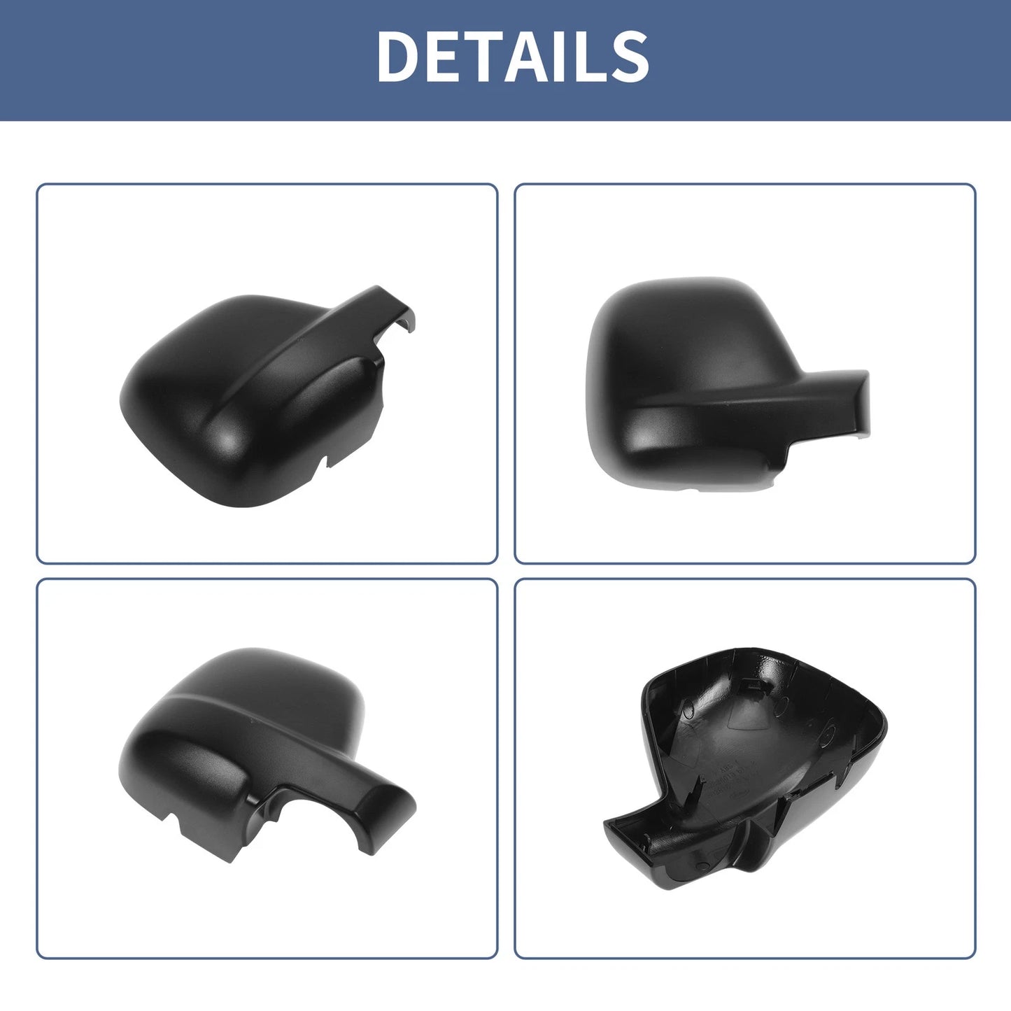 Right Passenger Side Mirror Cover for Citroen Dispatch/Jumpy (2007-2023)