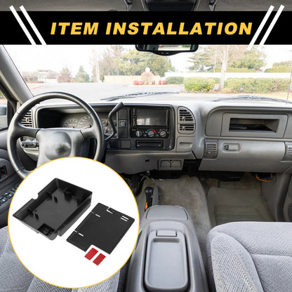 Dash Center Console Organizer Tray for Ford F-150 (2015-2019) Black