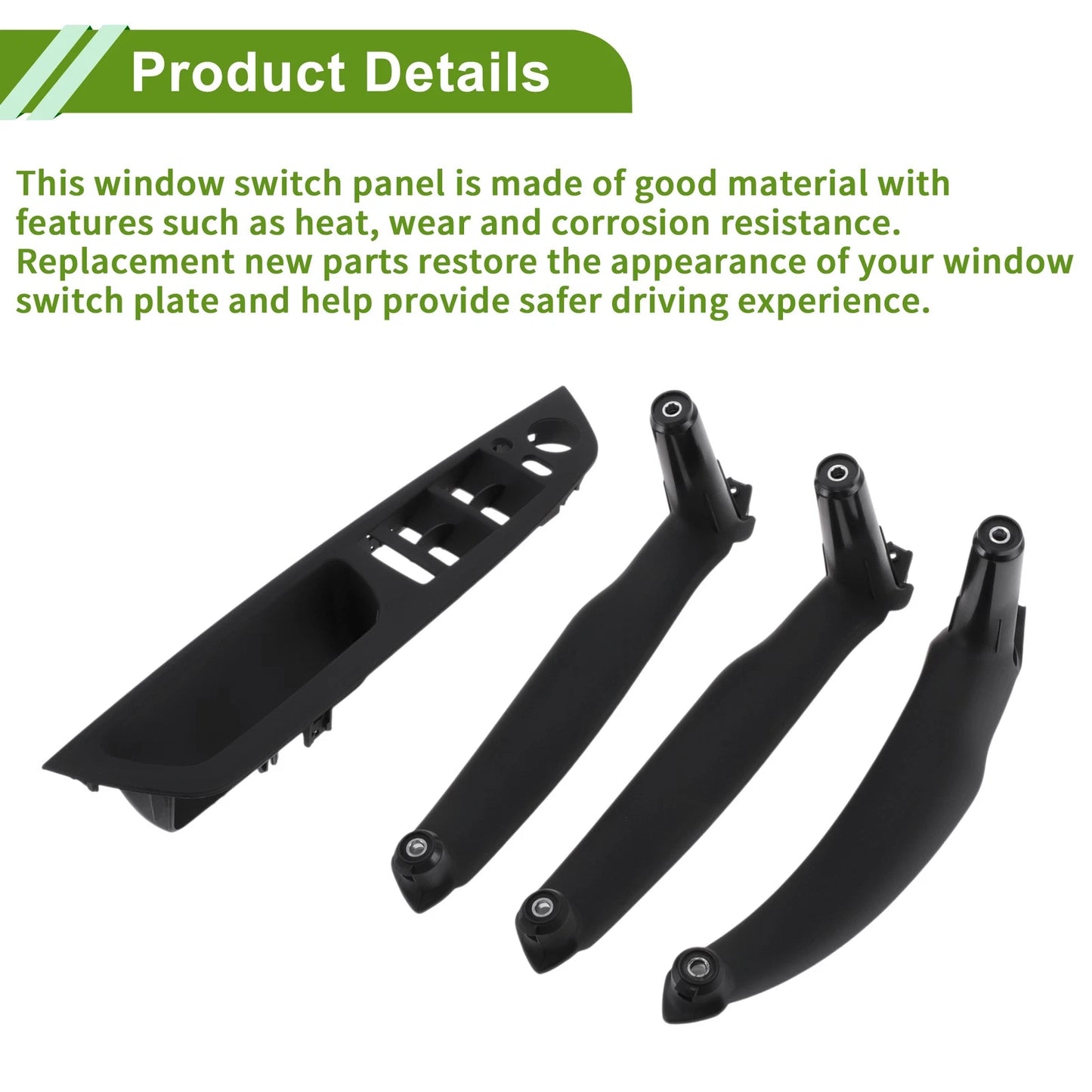 Driver's Side Window Switch Bezel Cover for BMW X5 (2008-2013)