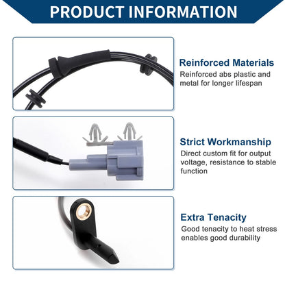 ABS Wheel Speed Sensor for Nissan Frontier (2005-2023)