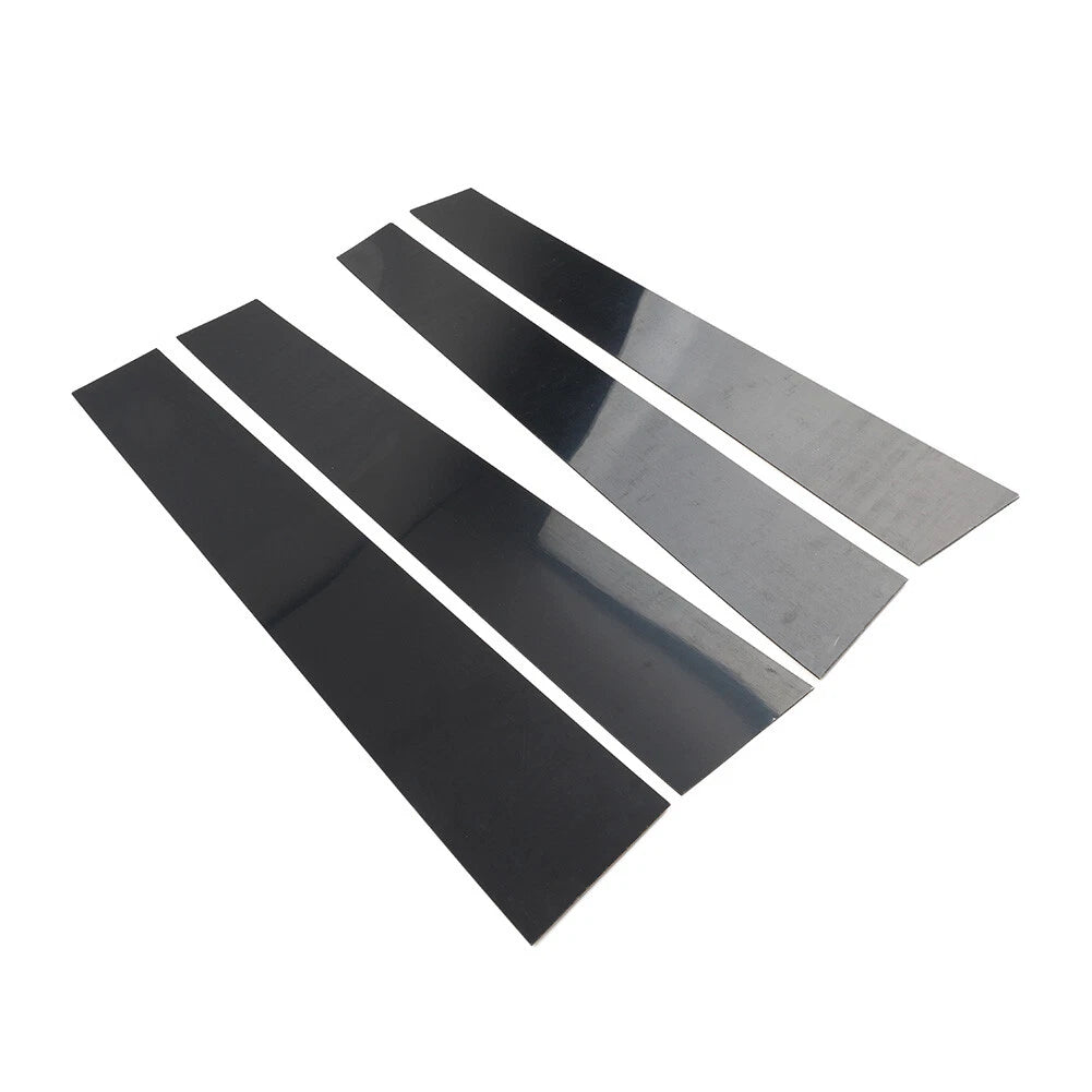 Pillar Post Set Door Window Trim Covers for Dodge Ram 1500 (2019-2024)