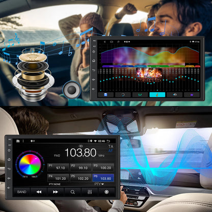 7" Wireless Carplay Android Auto Head Unit for Toyota HiAce (1989-2004)