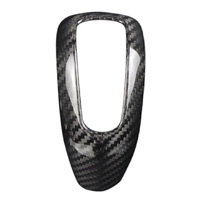 Carbon Fiber Black Gear Shift Knob Cover for Cadillac XT4 (2018-2020)