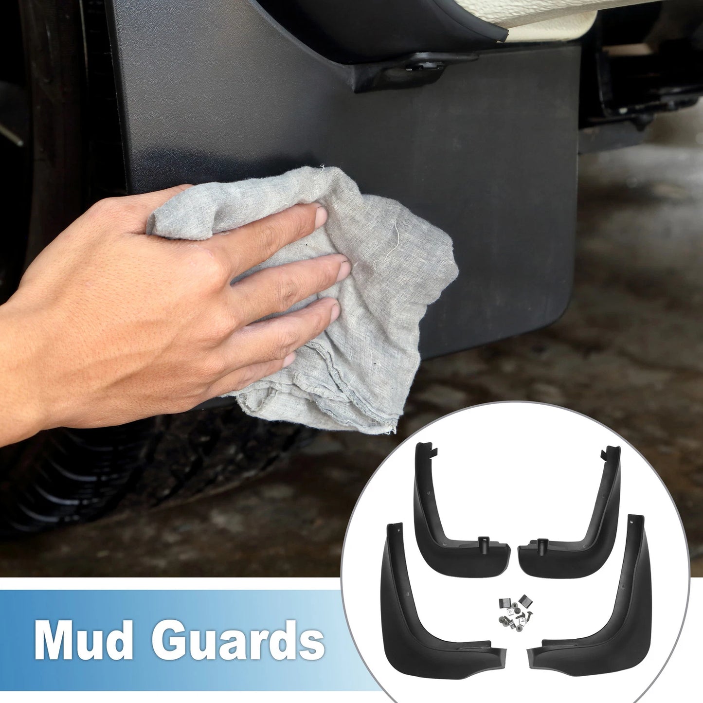 Mud Flap Splash Guard for Mini Cooper Countryman (2017-2022)