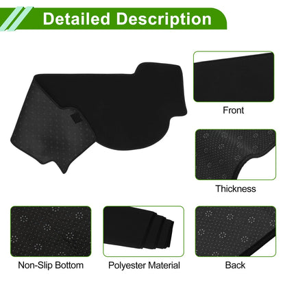 Dashboard Cover for Honda N-WGN JH3/JH4 2019-2024 Black 1 x Anti-Slip