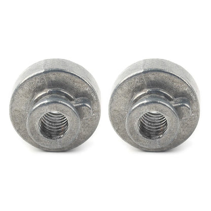 2 x Rear Fender Passenger Seat Bolt Tab Screw Nut Cover for Harley Davidson