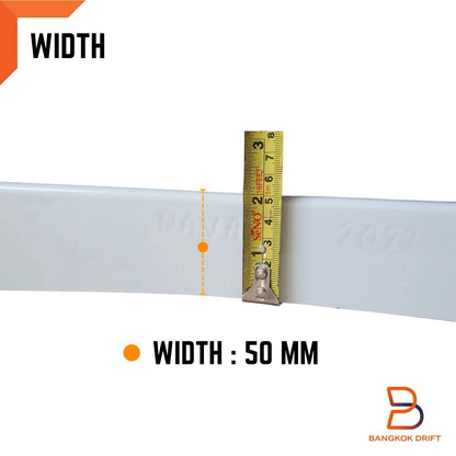 White QM1 Fender Flares for Nissan Navara D23 Ute (2021-2024)