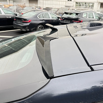 2 x Gloss Black Rear Boot Spoiler Lip for BMW X6 (2019-2024)