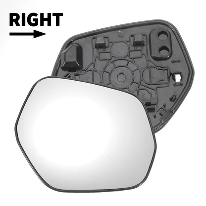 Right Side White Mirror Glass w/ Back Non-heated for Honda HR-V (2014-2020)