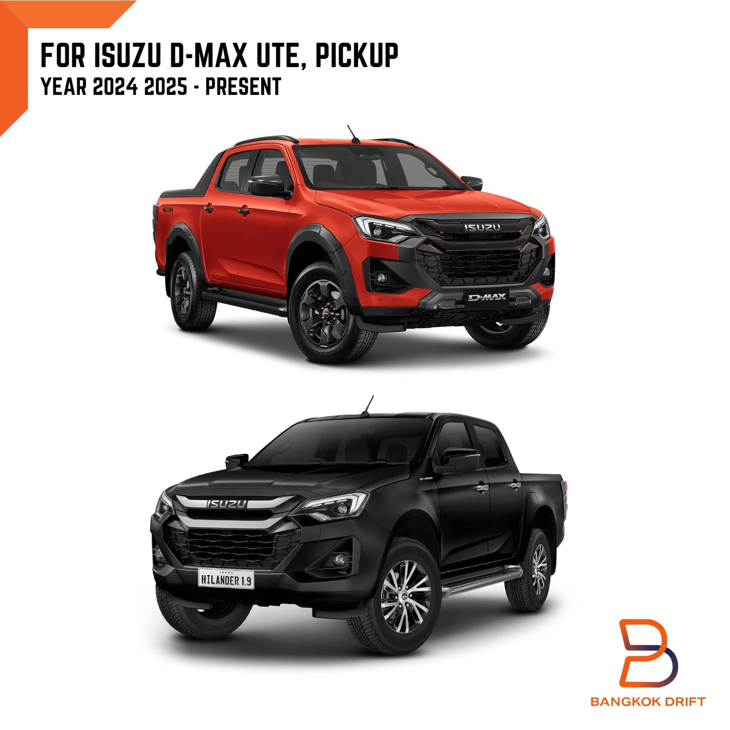 LED Fog Lamp Trim for Isuzu D-Max X-Terrain (2024-2025)