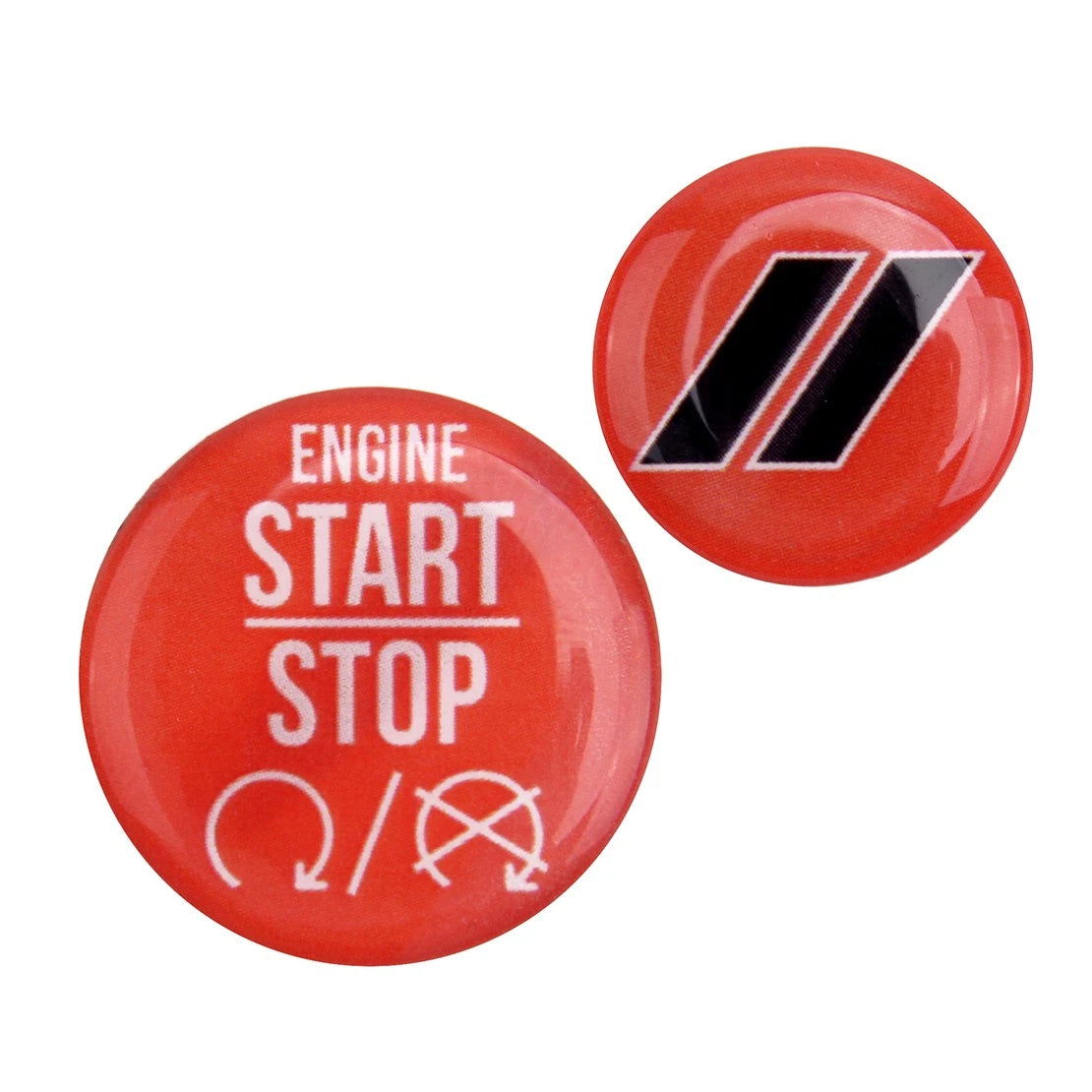 Engine Start Stop Tailgate Switch Cover for Dodge Challenger Charger (2015-2023)