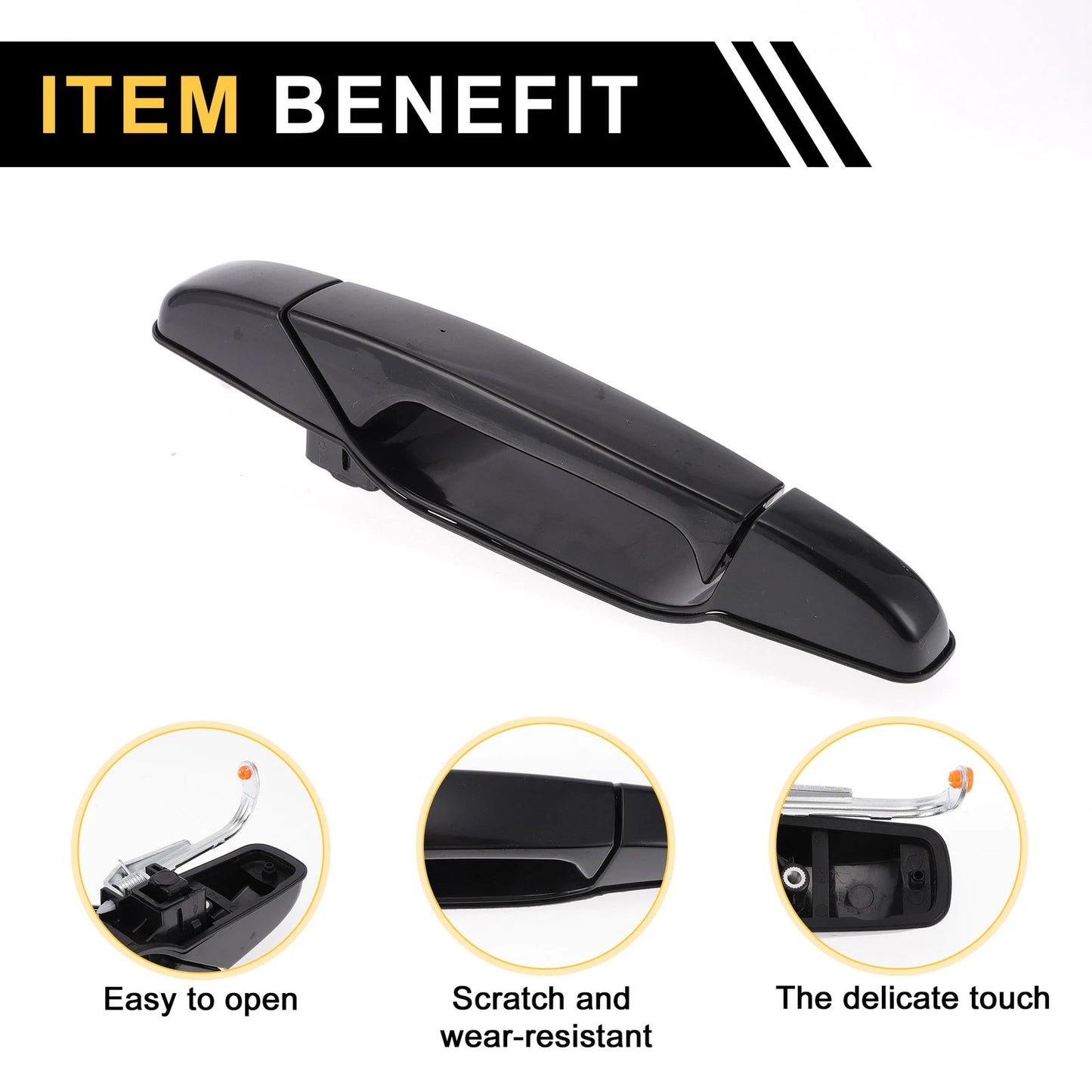 Rear Right Exterior Door Handle for Cadillac Escalade (2007-2013)