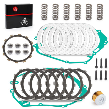 Clutch Plates Kit w/ Oil Filter for Polaris Predator 500 / Outlaw (2003–2007)