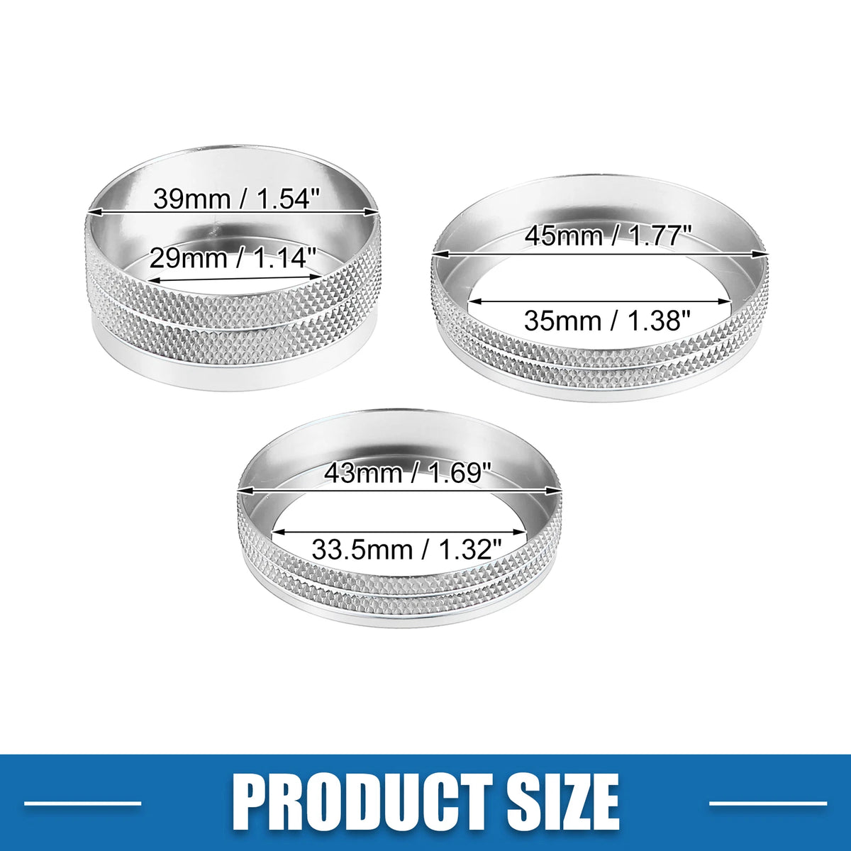 Air Conditioner Headlight Switch Knob for Jeep Wrangler (Set of 4)