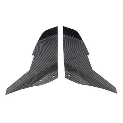 Upper Winglet Fairing Air Deflectors Carbon Fiber for Kawasaki Ninja H2 R (15-23)