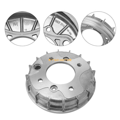 Front Brake Drum Hub for Honda TRX300FW FourTrax 300 4X4 (1988–2000)