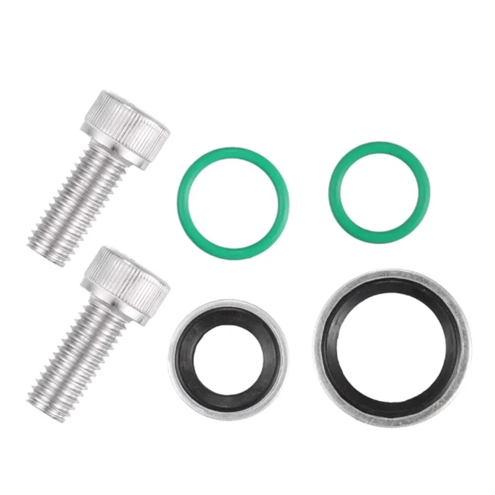 A/C Compressor Adapter Fittings for Denso 10S17F 10S20F for LS Swap