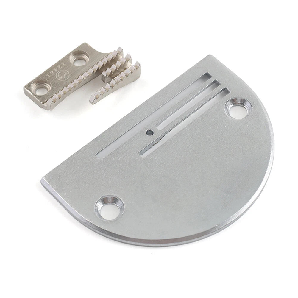 Sewing Machine Needle Plate & Feed Dog for Brother, Juki, Jack