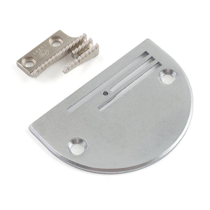 Sewing Machine Needle Plate & Feed Dog for Brother, Juki, Jack