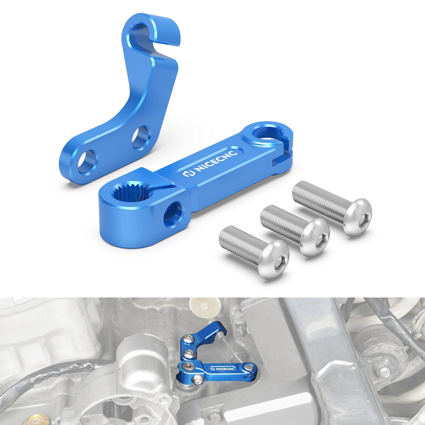 CNC Clutch Release Arm Cable Stopper for Suzuki DRZ400 E S SM (2000-2024)