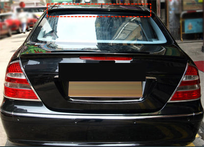 ABS Roof Spoiler Wing Glossy Black for Mercedes Benz E-Class W211 (2003-2009)